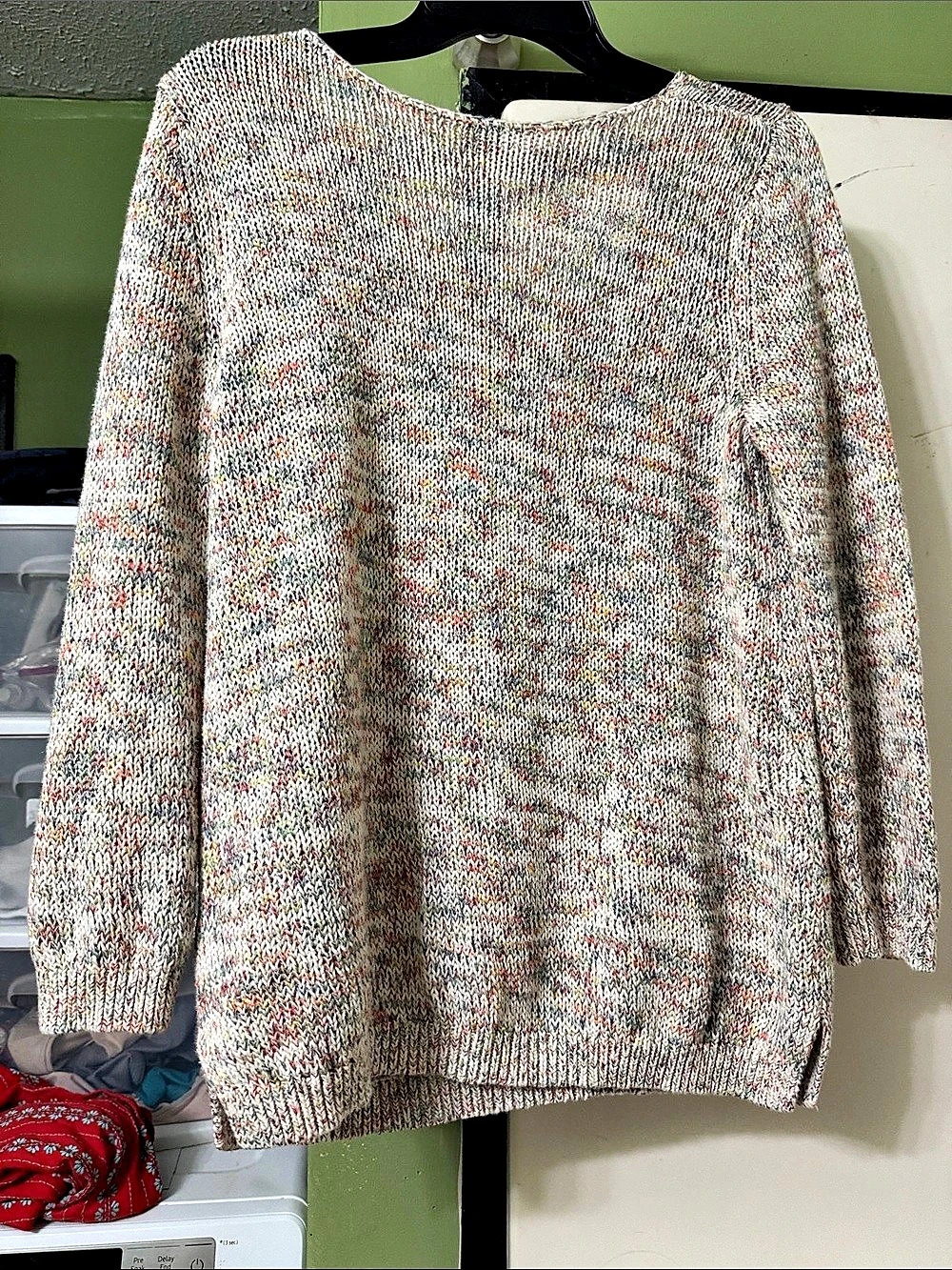 LOFT Outlet Confetti Knit Sweater-M
